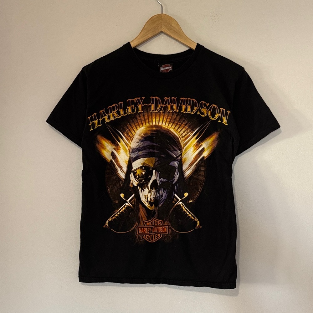 Vintage Y2K Harley Davidson Jamaica T-Shirt / Small